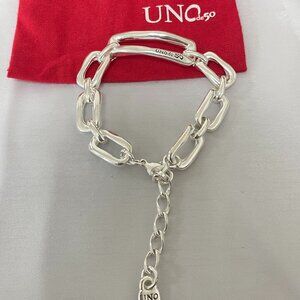 UNO DE 50  Indestructible Bracelet Top electroplating silver Bracelet
